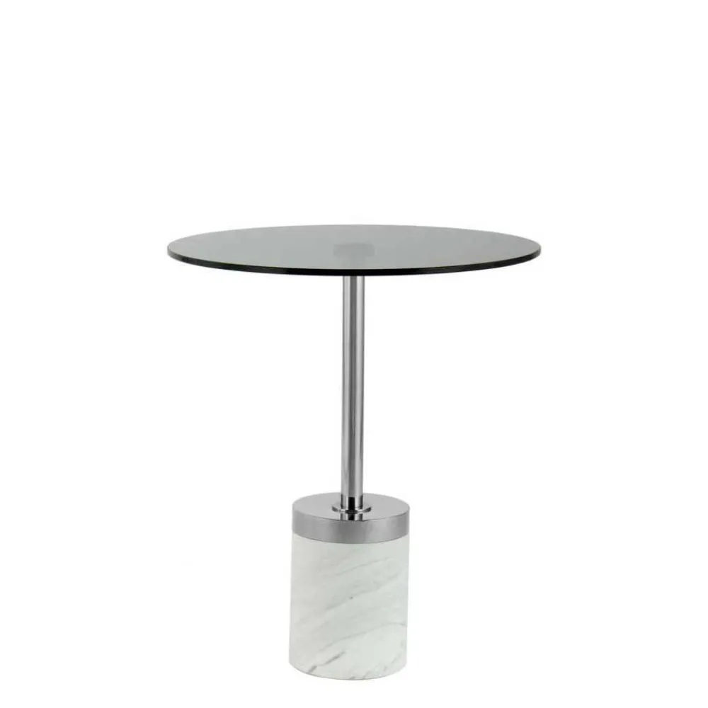 Wohnen Tische<Beistelltisch aus Rauchglas - Lania