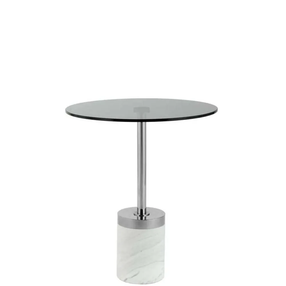 Wohnen Tische<Beistelltisch aus Rauchglas - Lania