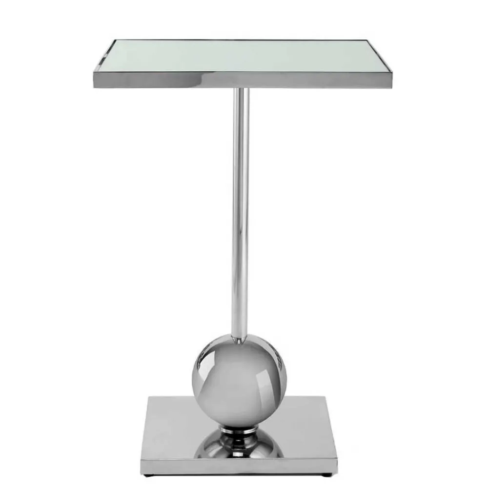 Wohnen Tische<Beistelltisch mit Spiegelglas-Platte - Lusa