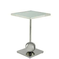 Wohnen Tische<Beistelltisch mit Spiegelglas-Platte - Lusa