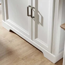 Wohnen Wohnwände<Beleuchtetes Landhaus Wohnmöbel Set - Sinolita (zweiteilig)