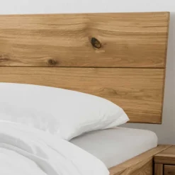 Wohnen Betten<Bett & Nachtkommoden aus Wildeiche - Aryvano (dreiteilig)