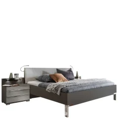 Wohnen Betten<Bett & Nachtkommoden Set - Ocavado (dreiteilig)