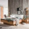 Wohnen Betten<Bett Anlage aus Kernbuche - Krofun (dreiteilig)