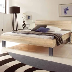 Wohnen Betten<Bett Fulia mit geteiltem Kopfteil
