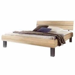 Wohnen Betten<Bett Fulia mit geteiltem Kopfteil