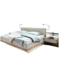 Wohnen Betten<Bettanlage komplett - modernes Design - Crascanu (dreiteilig)