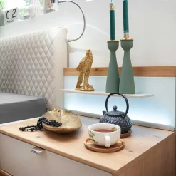 Wohnen Betten<Bettanlage komplett - modernes Design - Crascanu (dreiteilig)