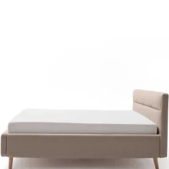 Wohnen Betten<Bettkasten Polsterbett in Beige & Eiche - Stroy
