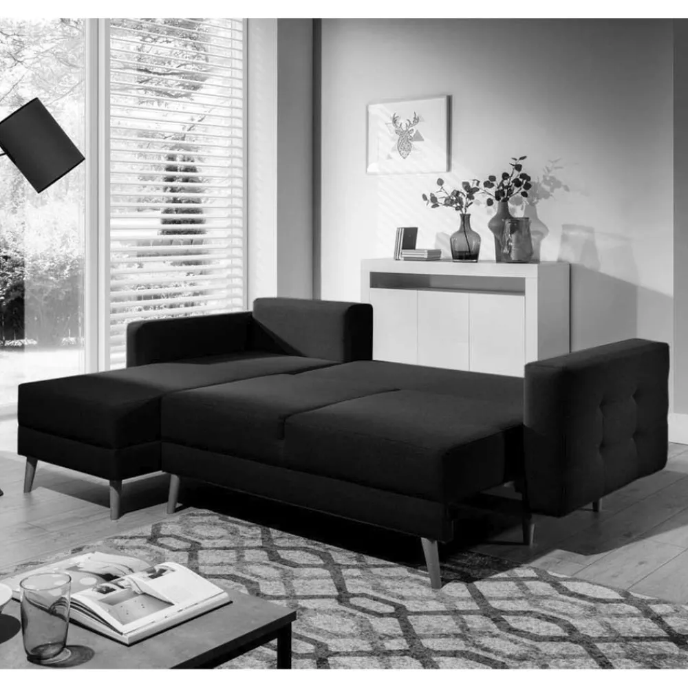 Wohnen Betten|Sofas<Bettsofa Polsterecke in Oliv Grün - Joshua