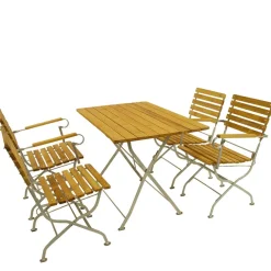 Wohnen Sitzgruppe<Biergarten Tisch & Armlehnenstühle - Contencia (fünfteilig)