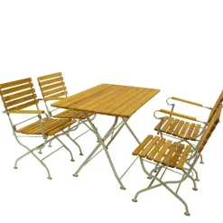 Wohnen Sitzgruppe<Biergarten Tisch & Armlehnenstühle - Contencia (fünfteilig)