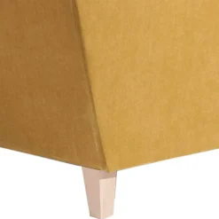 Wohnen Sessel<Big Polstersessel in Gelb Velours - Vynn