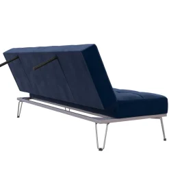 Wohnen Sofas<Blaue Schlafcouch mit Samt Bezug - Otrando