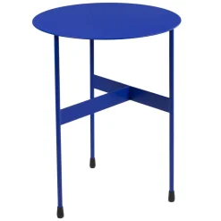 Wohnen Tische<Blauer Beistelltisch aus Stahl - Tegal