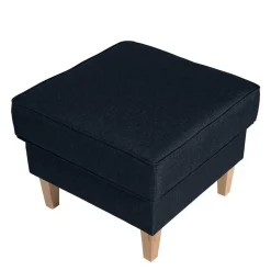 Wohnen Sessel<Blauer Ohrensessel mit Buche Beinen - Mag