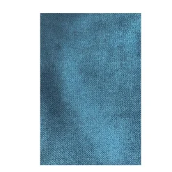Wohnen Sessel<Blauer Samt-Sessel Cumagon im Retrostil