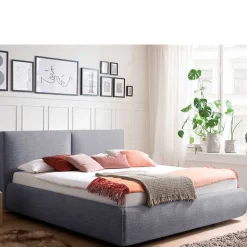 Wohnen Betten<Blaues Komplettbett mit Bettkasten - Enjadara