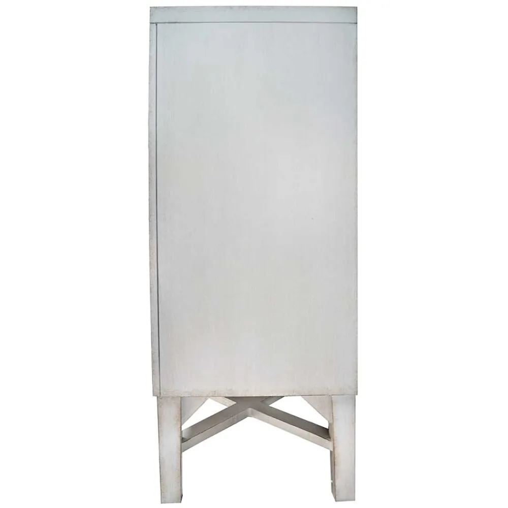 Wohnen Sideboards<Boho Türen-Kommode in Antikweiß - Anice