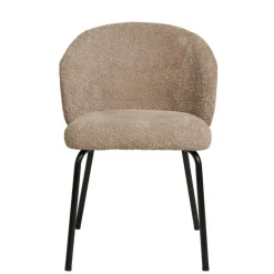 Wohnen Stühle<Boucle Polsterstühle in Beige - Runicava (2er Set)