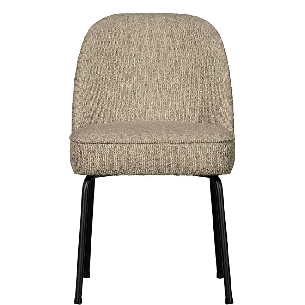 Wohnen Stühle<Boucle Polsterstühle in Beige - Laderla (2er Set)