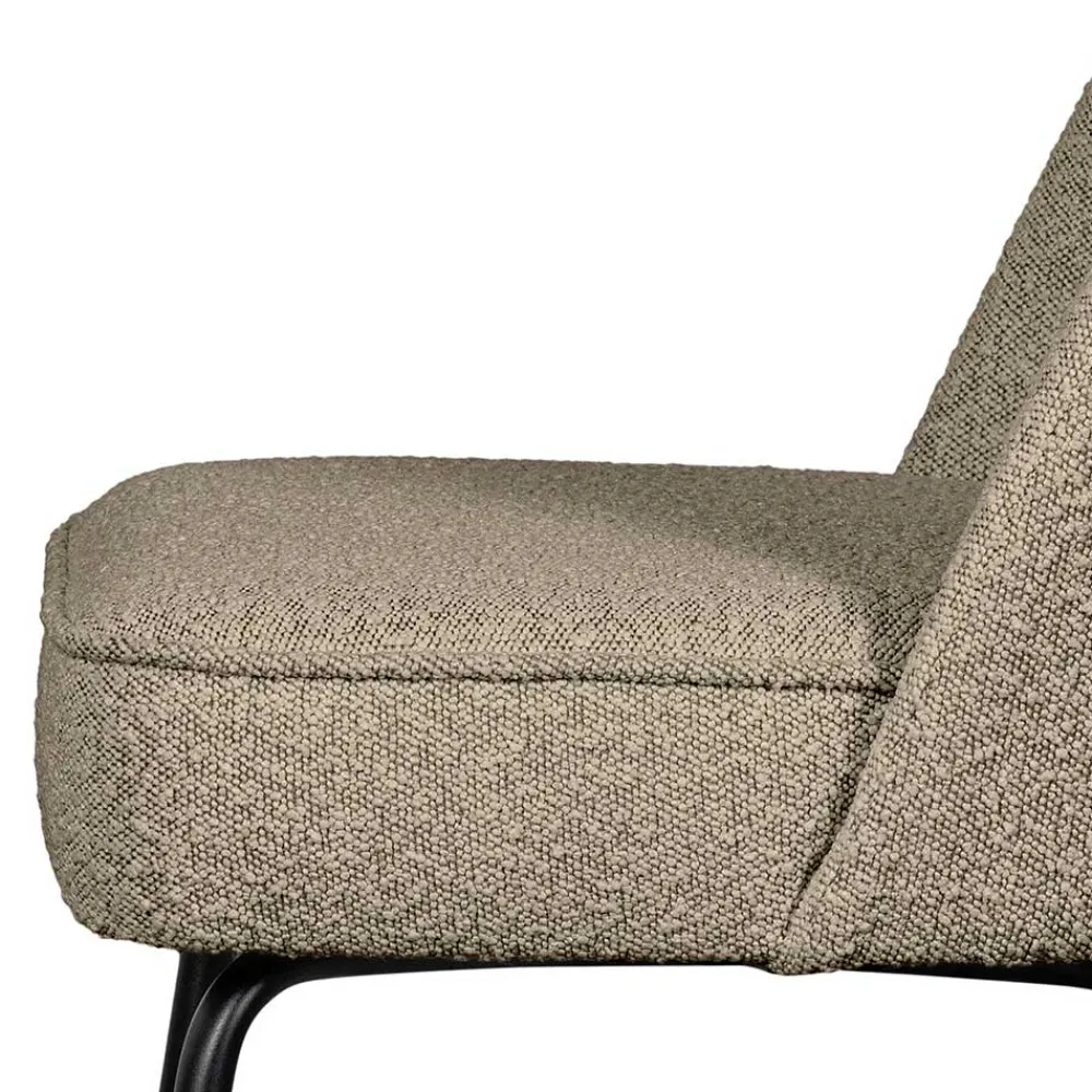 Wohnen Stühle<Boucle Polsterstühle in Beige - Laderla (2er Set)