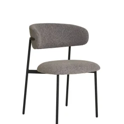 Wohnen Stühle<Boucle Polsterstuhl im Skandi Design - Tornado (2er Set)