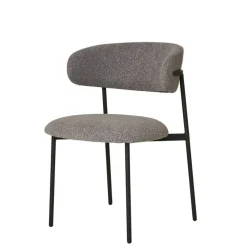 Wohnen Stühle<Boucle Polsterstuhl im Skandi Design - Tornado (2er Set)