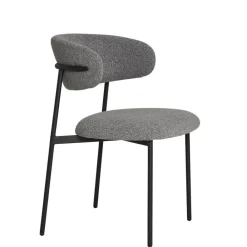 Wohnen Stühle<Boucle Polsterstuhl im Skandi Design - Tornado (2er Set)