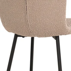 Wohnen Stühle<Boucle Stühle in Beige - Menoria (2er Set)