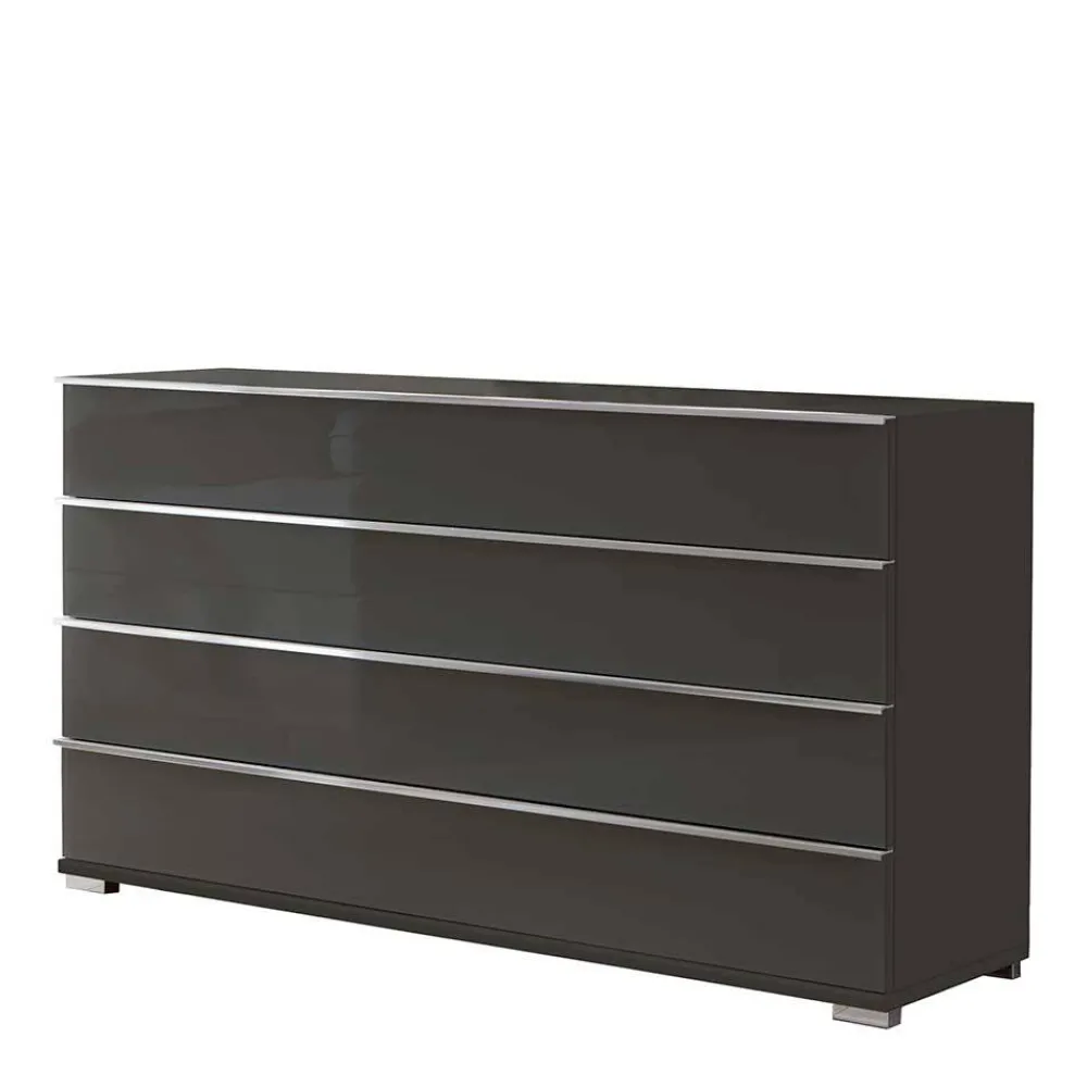 Wohnen Sideboards<Braune Kommode mit 149 cm Breite - Madita