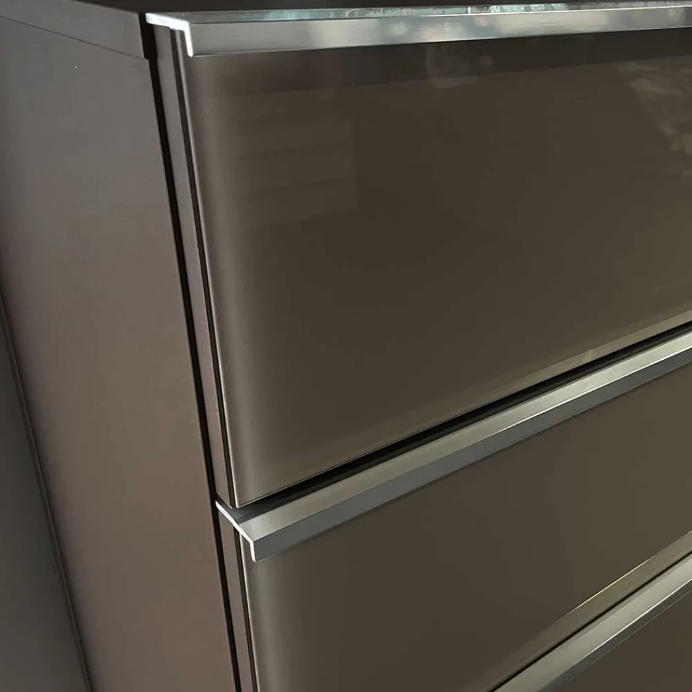 Wohnen Sideboards<Braune Kommode mit 149 cm Breite - Madita