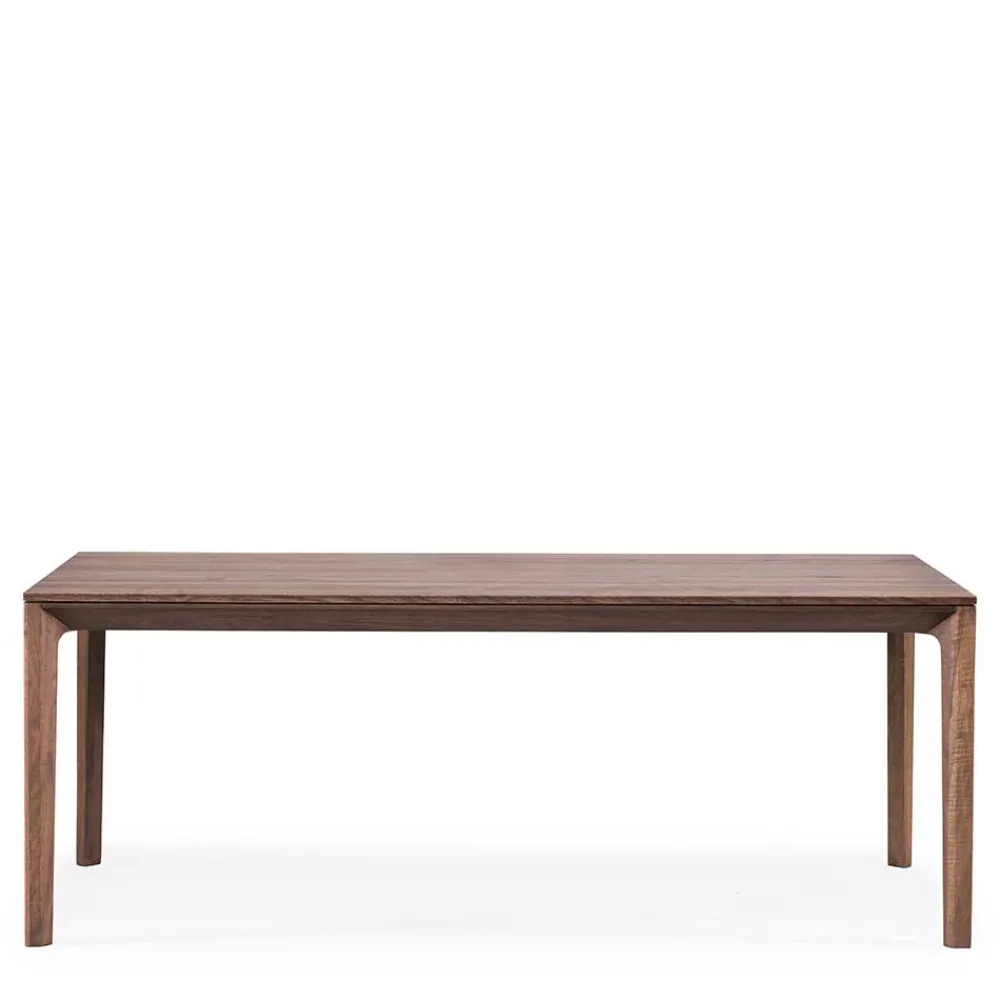 Wohnen Tische<Brauner Esszimmertisch aus Nussbaum Holz - Caceres