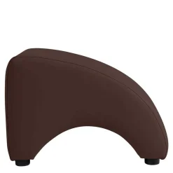 Wohnen Sessel<Brauner Kunstledersessel mit Buche Beinen - Vastonia