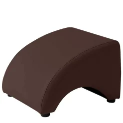 Wohnen Sessel<Brauner Kunstledersessel mit Buche Beinen - Vastonia