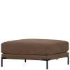 Wohnen Hocker<Brauner Polsterhocker 100x44x100 cm - Ravonia