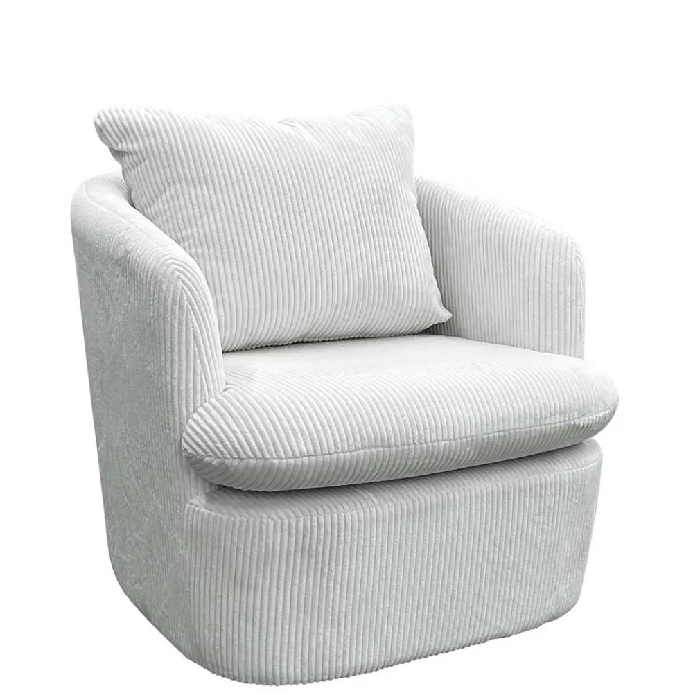 Wohnen Sessel<Breitcord Sessel in Offwhite - Fenturam