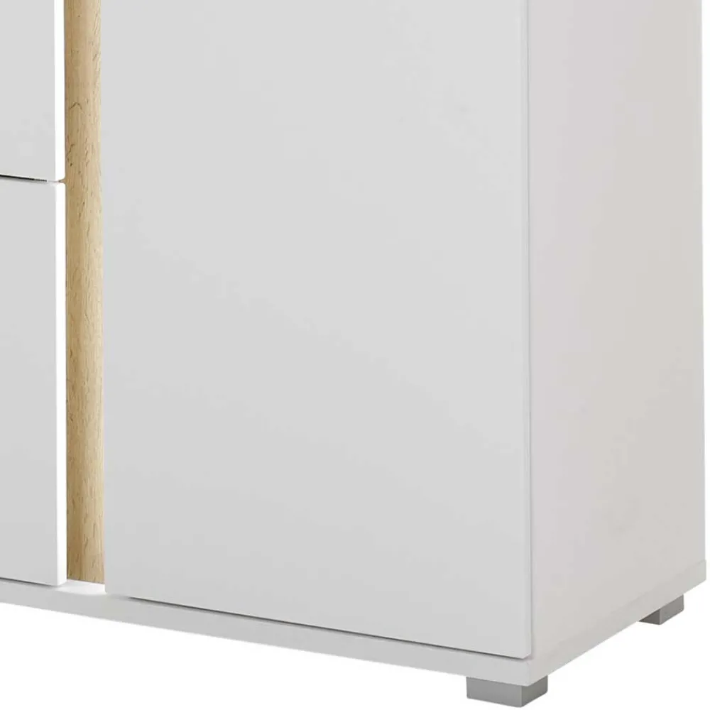 Wohnen Sideboards<Breite Kombi-Kommode mit LED Beleuchtung - Racelyn
