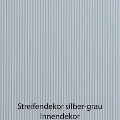 Wohnen Sideboards<Breite Kommode in Hellgrau mit Glasfront - Nucina