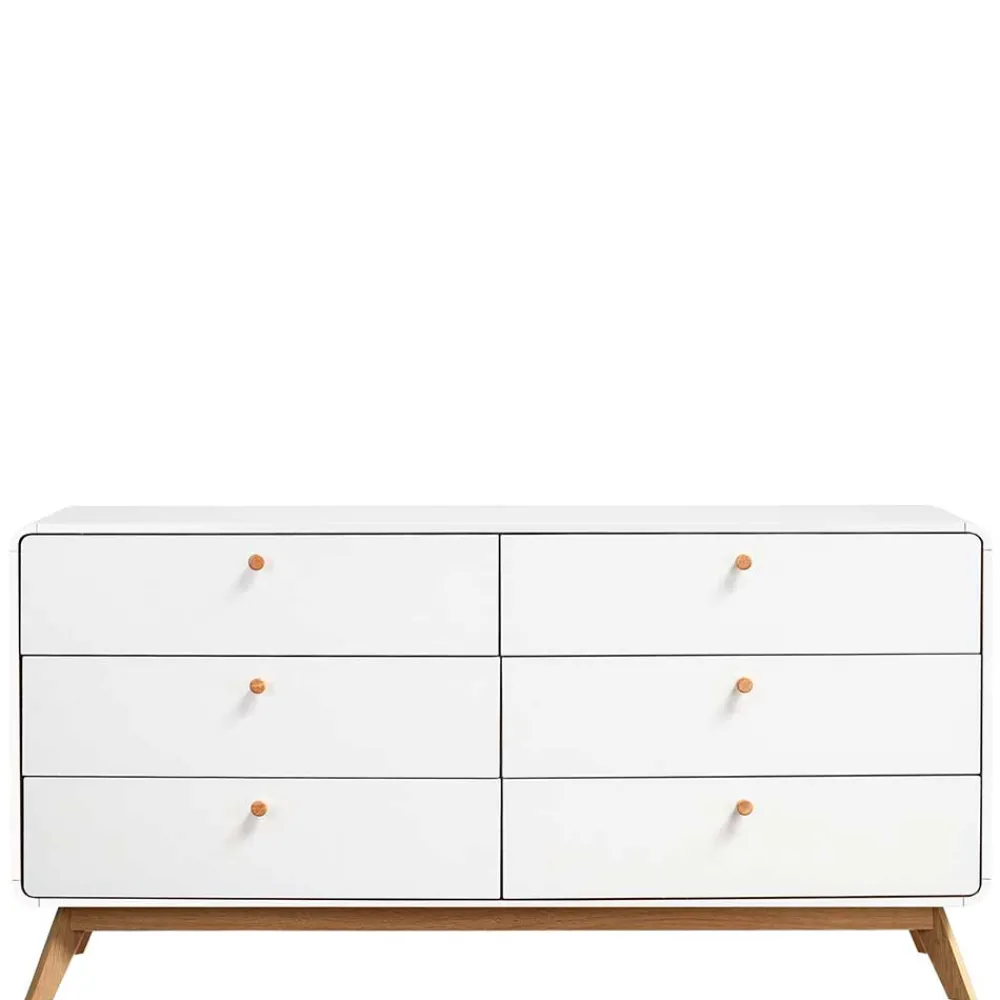 Wohnen Sideboards<Breite Kommode mit sechs Schubladen - Kolreva