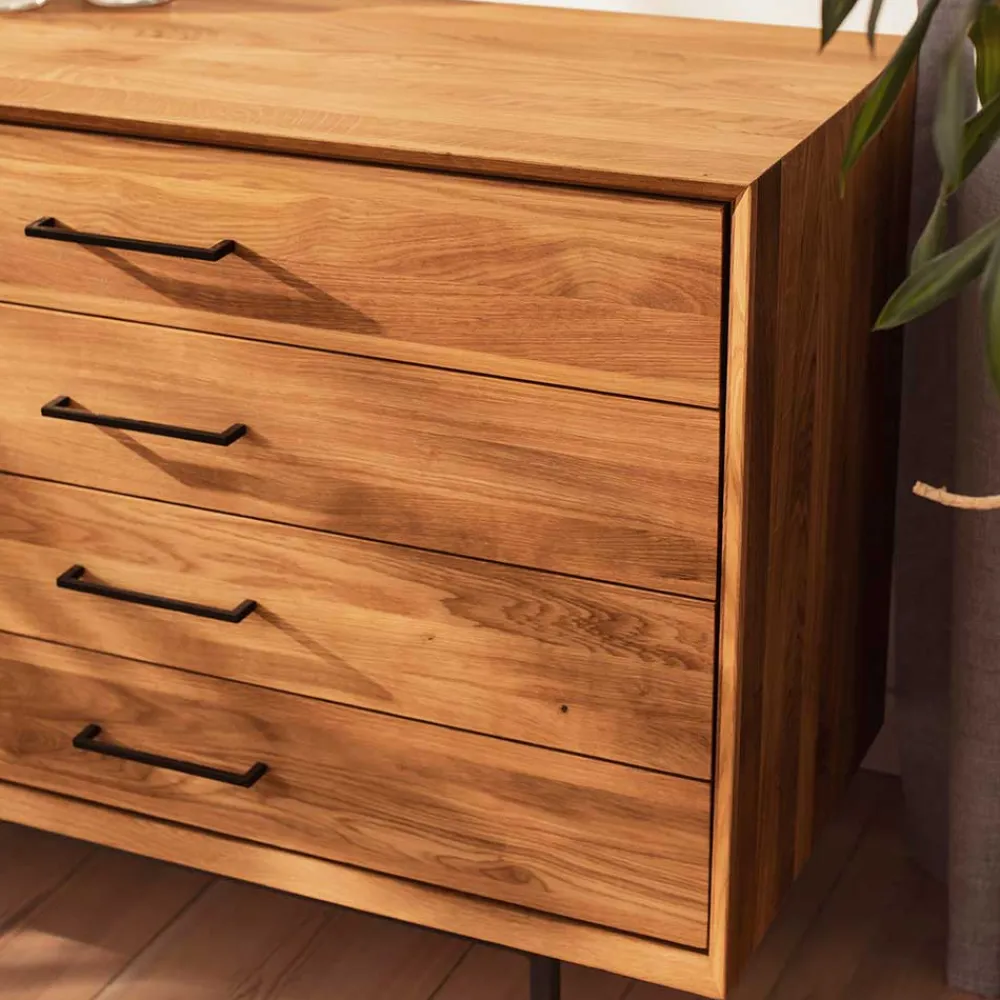 Wohnen Sideboards<Breite Kommode mit vier Schubladen & Tür - Kerfa