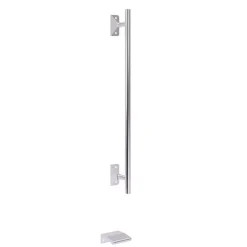 Wohnen Kleiderschränke|Schränke<Breiter Schlafzimmerschrank mit weißer Glasfront - Bosays