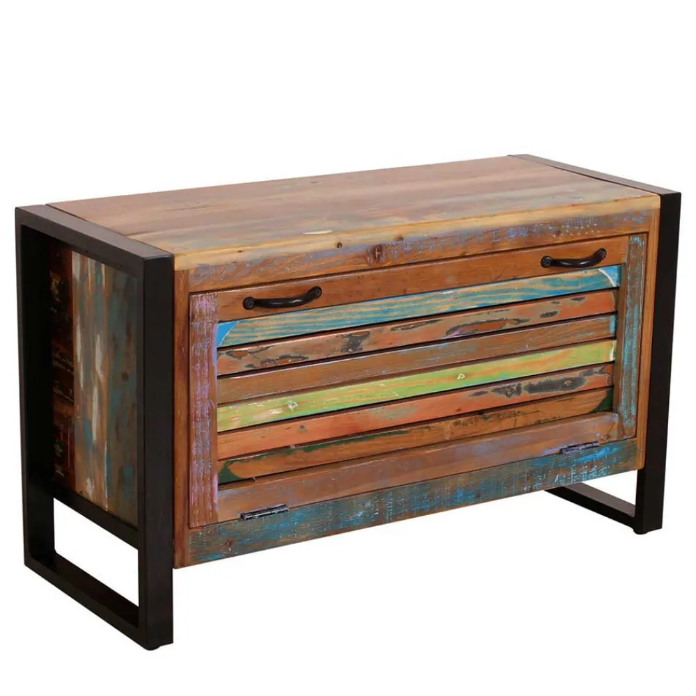 Wohnen Garderoben<Bunte Flurmöbel im Shabby Chic - Vosbadus (vierteilig)