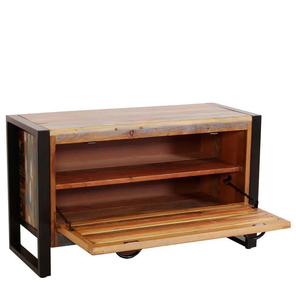 Wohnen Garderoben<Bunte Flurmöbel im Shabby Chic - Vosbadus (vierteilig)
