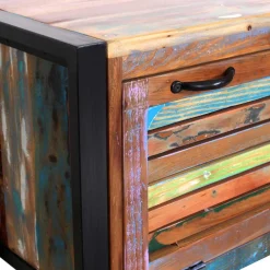 Wohnen Garderoben<Bunte Flurmöbel im Shabby Chic - Vosbadus (vierteilig)