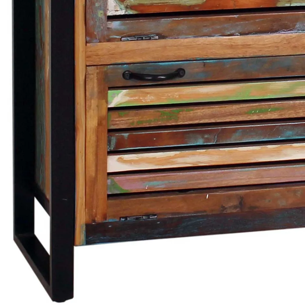 Wohnen Garderoben<Bunte Flurmöbel im Shabby Chic - Vosbadus (vierteilig)