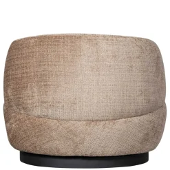 Wohnen Sessel<Chenille Drehsessel in Beige - Anvica