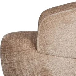 Wohnen Sessel<Chenille Drehsessel in Beige - Anvica