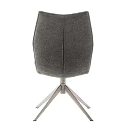 Wohnen Stühle<Chenille Esszimmerstuhl um 360 Grad drehbar - Padira (2er Set)