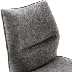 Wohnen Stühle<Chenille Esszimmerstuhl um 360 Grad drehbar - Padira (2er Set)